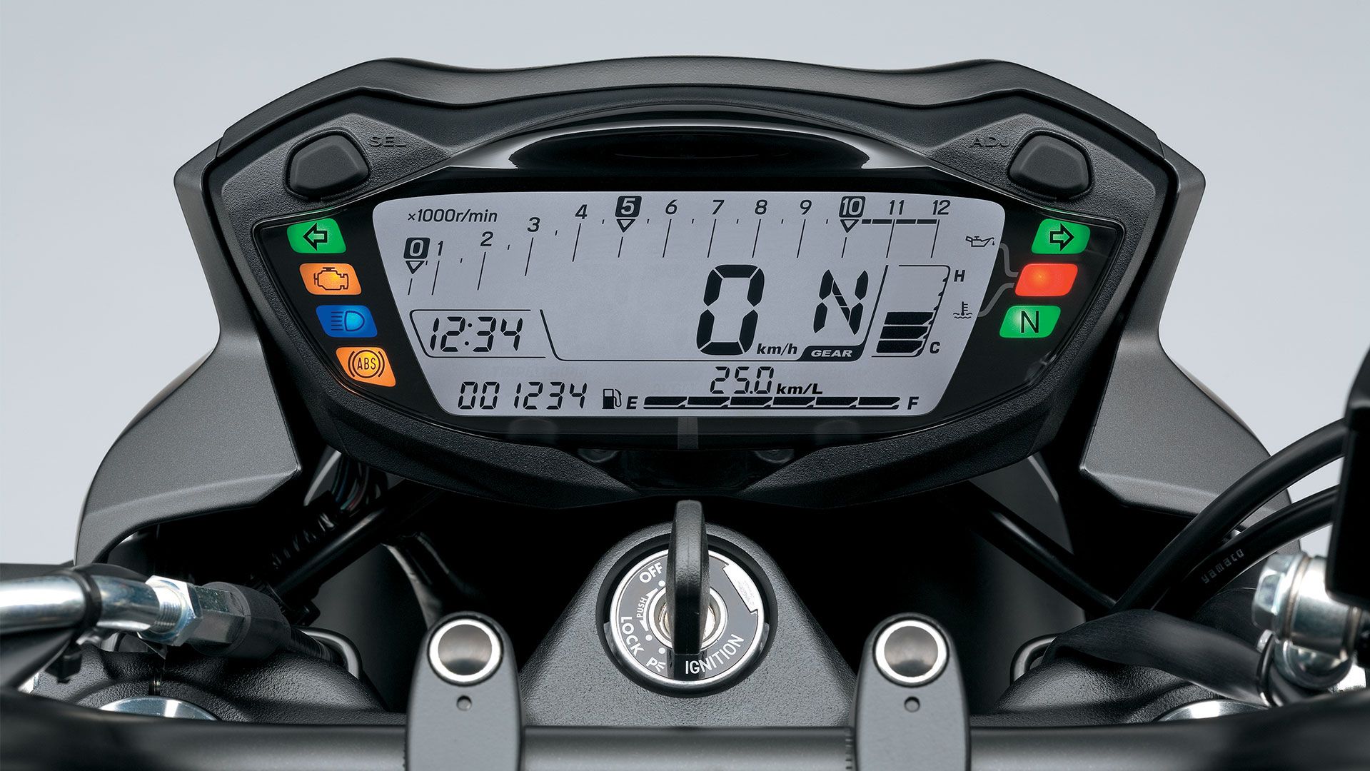 SUZUKI SV650 Multifunkcionális LCD műszerfal 21